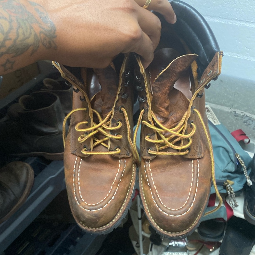 J crew exclusive red wing roughneck